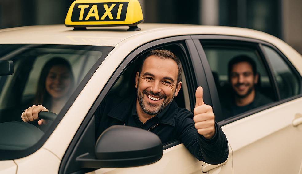 Jetzt Ihre nächste Taxifahrt buchen